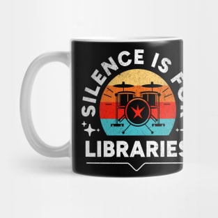 Silence is for Libraries Mug